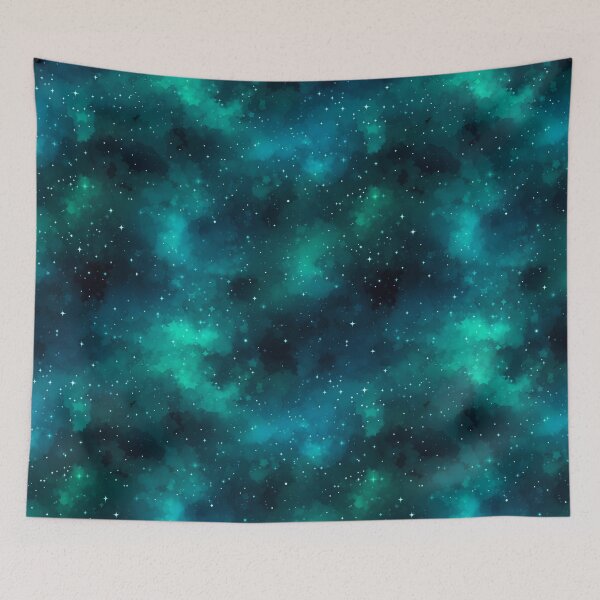 Artikelvorschau, Cyan-Sternenlandschaft entworfen und verkauft von Space Boss.