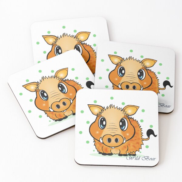 Artikelvorschau, Niedliches Wildschwein entworfen und verkauft von Shirley cute art .