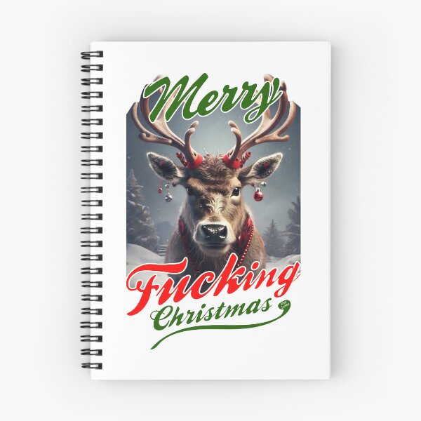 Item preview, Angry Reindeer; Merry Christmas;  designed and sold by StickerApe.