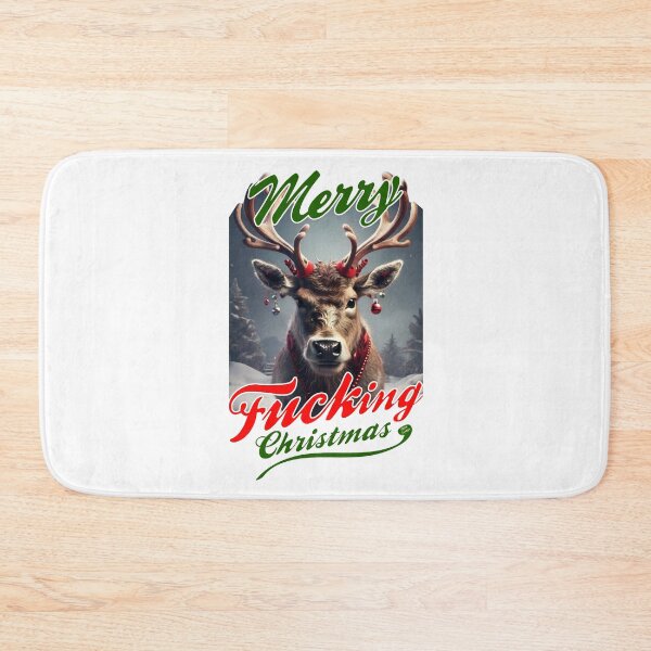 Item preview, Angry Reindeer; Merry Christmas;  designed and sold by StickerApe.