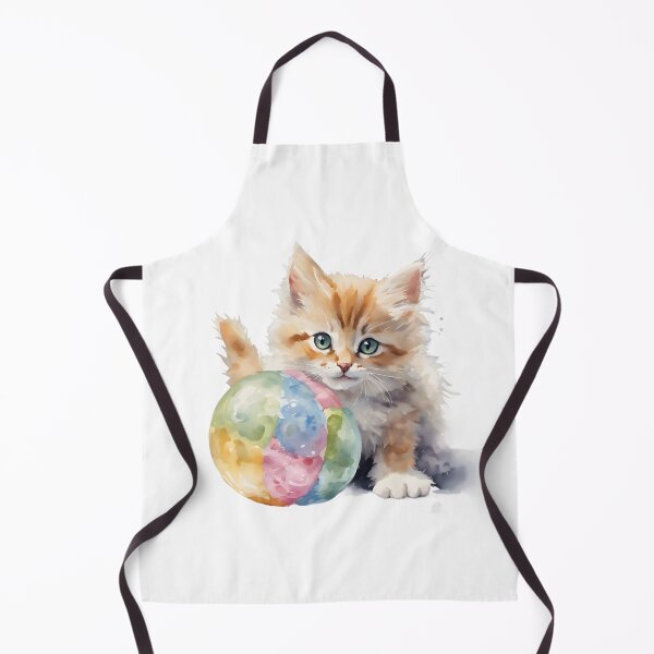 Item preview, A Kitten with ball designed and sold by Vibes-vintage.