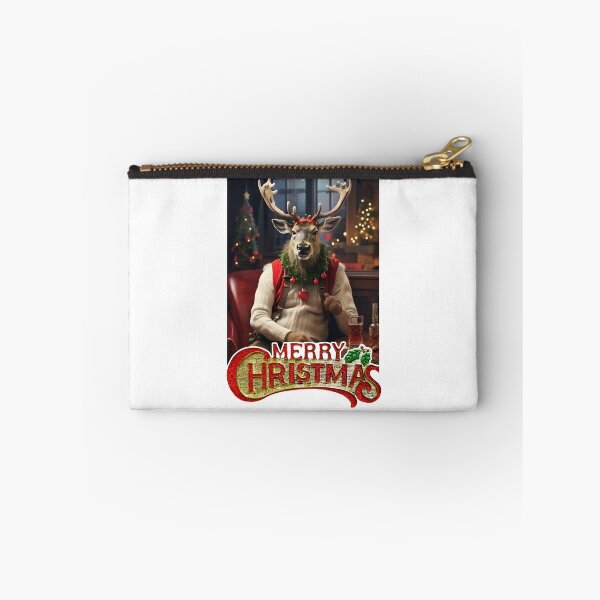 Item preview, Reindeer in Bar; Merry Christmas;  designed and sold by StickerApe.