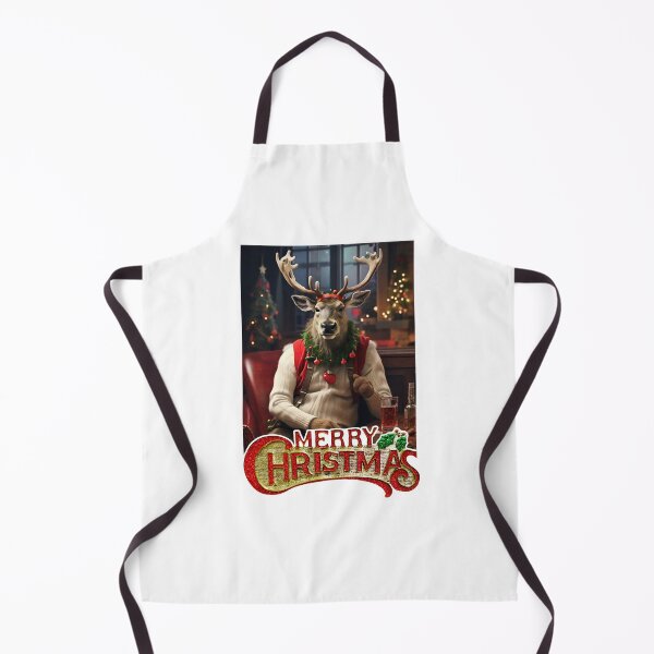 Item preview, Reindeer in Bar; Merry Christmas; designed and sold by StickerApe.