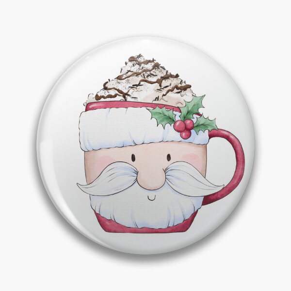 Item preview, Christmas Hot Chocolate in a Santa Mug designed and sold by PrancingPumpkin.