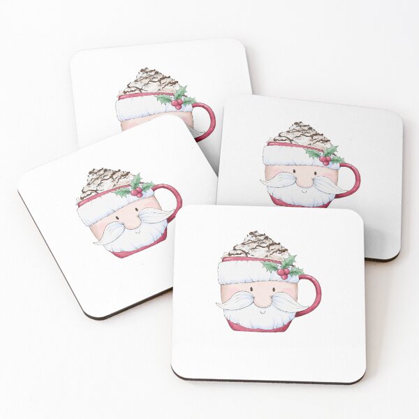 Item preview, Christmas Hot Chocolate in a Santa Mug designed and sold by PrancingPumpkin.
