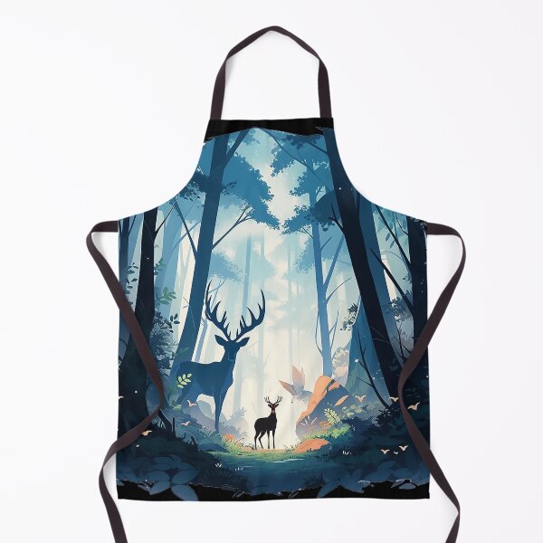Item preview, deers in forest designed and sold by maniabx.