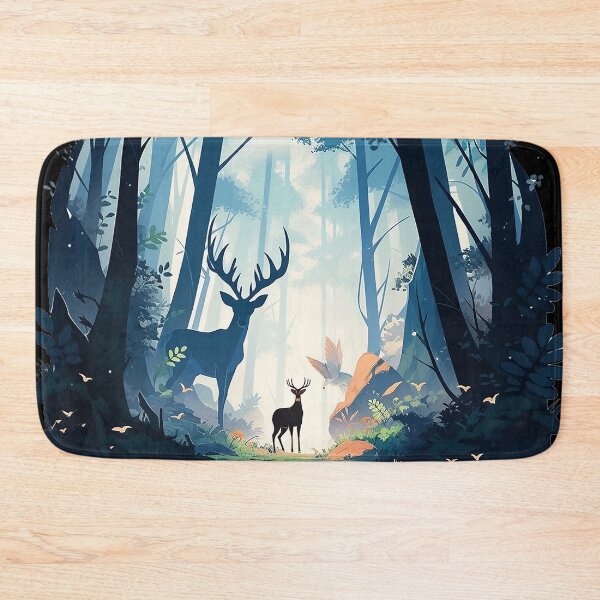 Item preview, deers in forest designed and sold by maniabx.