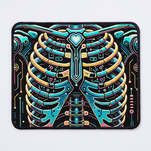 Item preview, Futuristic Skeleton Ribs designed and sold by Promptified.