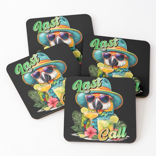 Item preview, Last call Margarita Colorful Parrot designed and sold by MindWave THC.