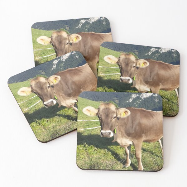 Item preview, Brown cow designed and sold by animal-animal.