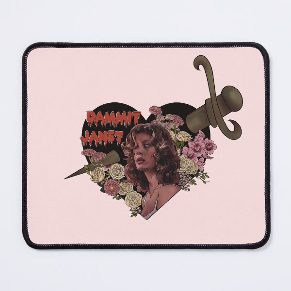 Item preview, Dammit Janet from The Rocky Horror Picture Show (Black Heart) designed and sold by daniasdesigns.