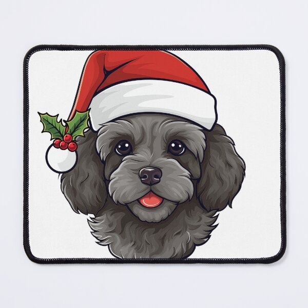 Item preview, Cavapoo and Cavoodle Christmas Black designed and sold by wotsthis.