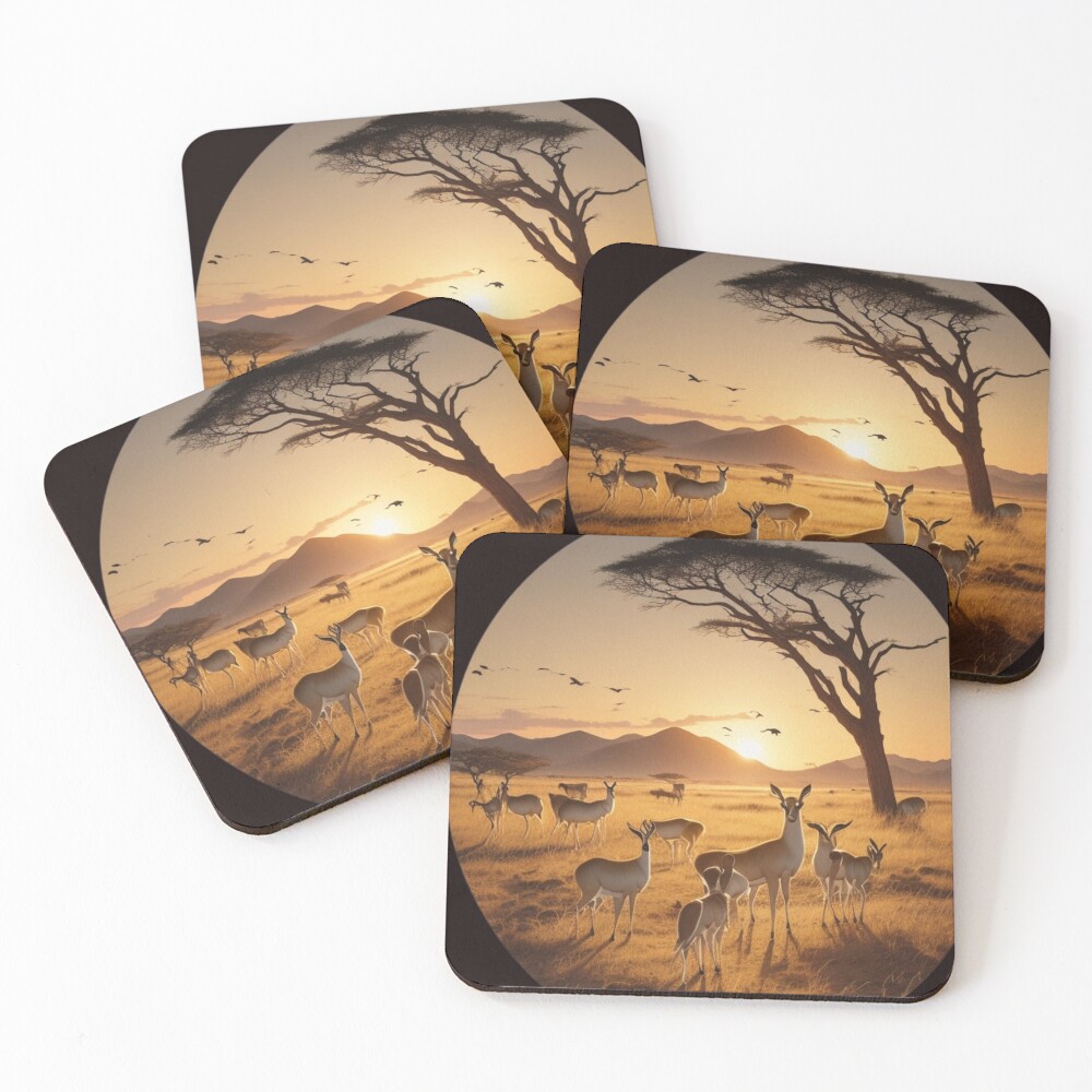 Item preview, Coasters (Set of 4) designed and sold by DesignCraftshub.
