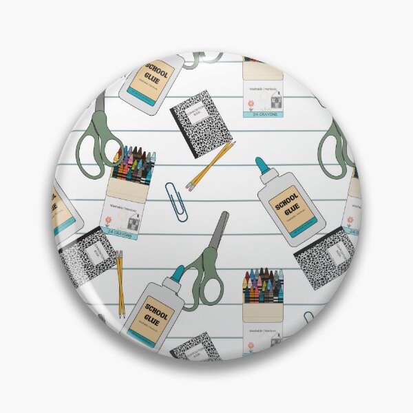 Item preview, School Supplies Print designed and sold by toadwithbooks.