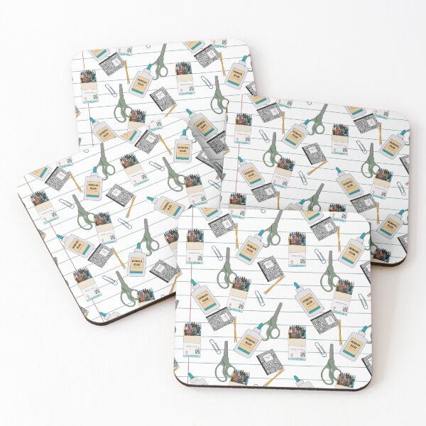 Item preview, School Supplies Print designed and sold by toadwithbooks.