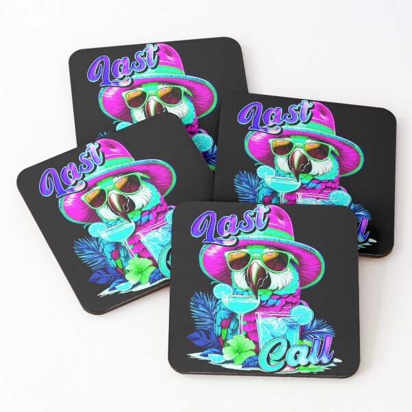 Item preview, Last call Margarita Colorful Parrot designed and sold by MindWave THC.