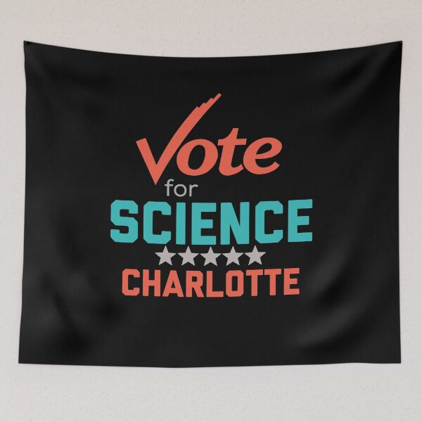 Item preview, CHARLOTTE March for Science & Vote for Science  designed and sold by brizodesign.