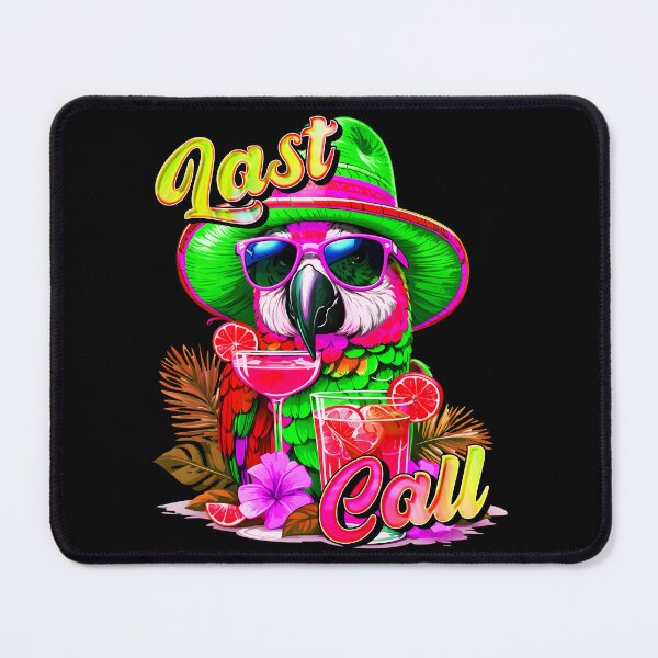 Item preview, Last call Margarita Colorful Parrot designed and sold by MindWave THC.