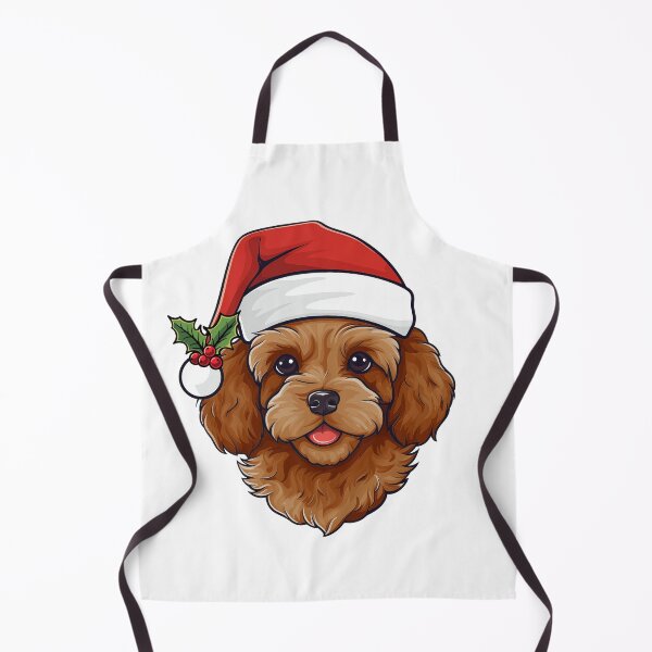 Item preview, Cavapoo and Cavoodle Christmas Ruby Red designed and sold by wotsthis.