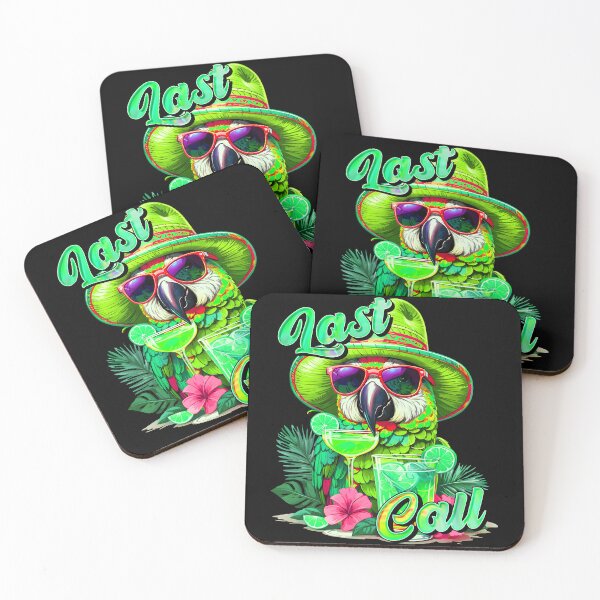 Item preview, Last call Margarita Colorful Parrot designed and sold by MindWave THC.