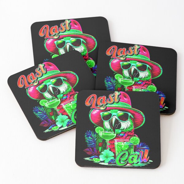 Item preview, Last call Margarita Colorful Parrot designed and sold by MindWave THC.