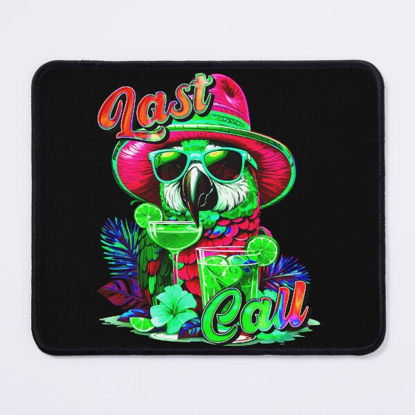 Item preview, Last call Margarita Colorful Parrot designed and sold by MindWave THC.