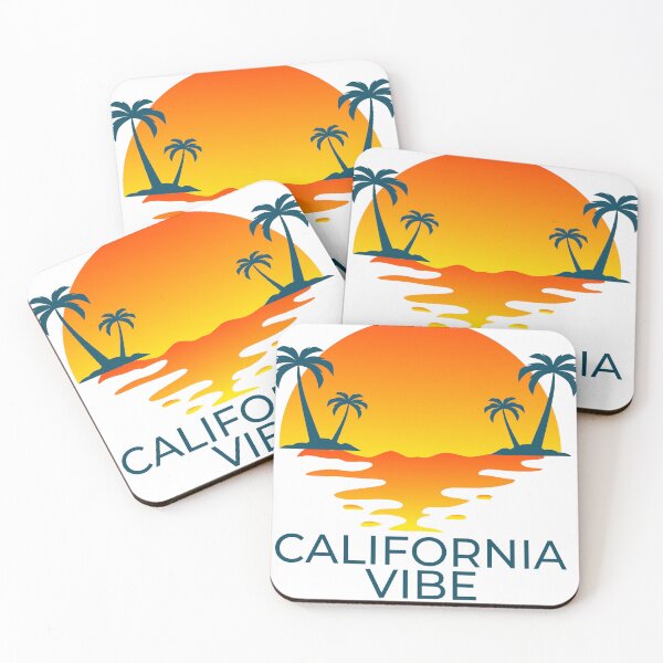 Aperçu de l'œuvre ambiance californienne au coucher du soleil créée et vendue par misbahsiro.