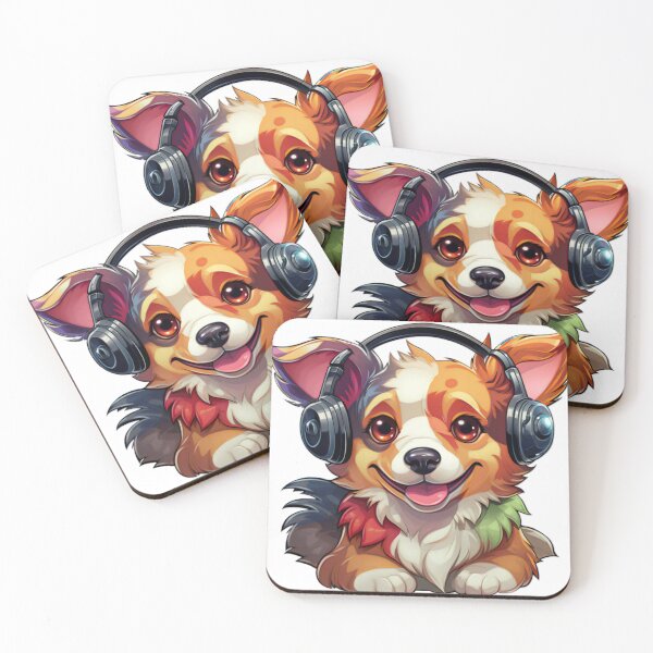 Item preview, cartoon dog designed and sold by ghostoffice.