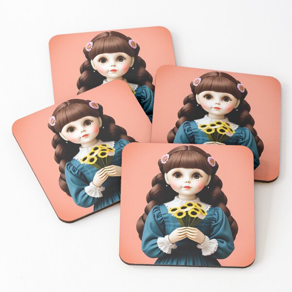 Item preview, Doll Design: Yellow Daisy designed and sold by WorkWickedly.