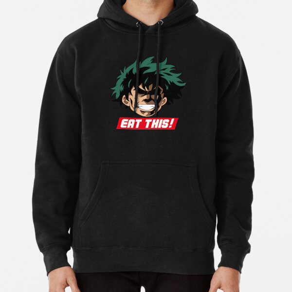 Midoriya "Eat This" Pullover Hoodie