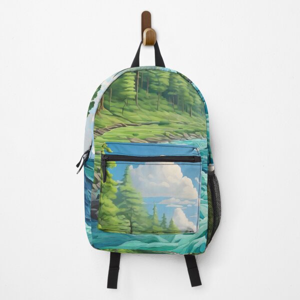 Item preview, “A forest with a river running through it.” designed and sold by Best-Art-32.