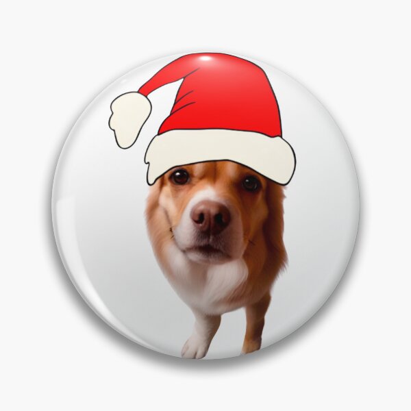 Item preview, Santa Dog designed and sold by Krissys-Art.