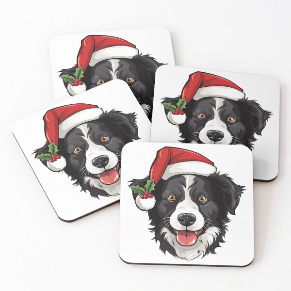 Item preview, Christmas Border Collie designed and sold by wotsthis.