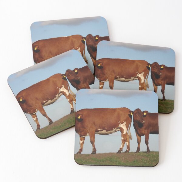 Item preview, Brown cow designed and sold by animal-animal.