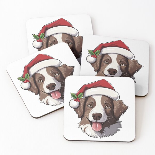 Item preview, Christmas Border Collie designed and sold by wotsthis.