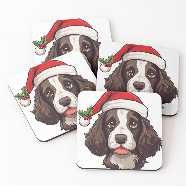 Item preview, Christmas Springer Spaniel designed and sold by wotsthis.