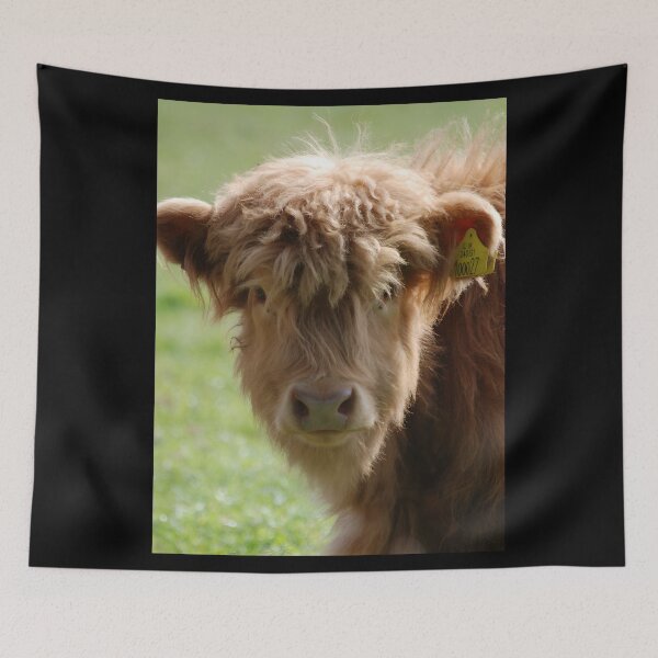 Item preview, Brown cow designed and sold by animal-animal.