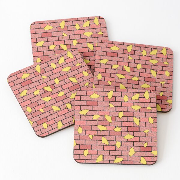 Item preview, Falling Ginkgo Leaves on Bricks designed and sold by ArashiiGames.