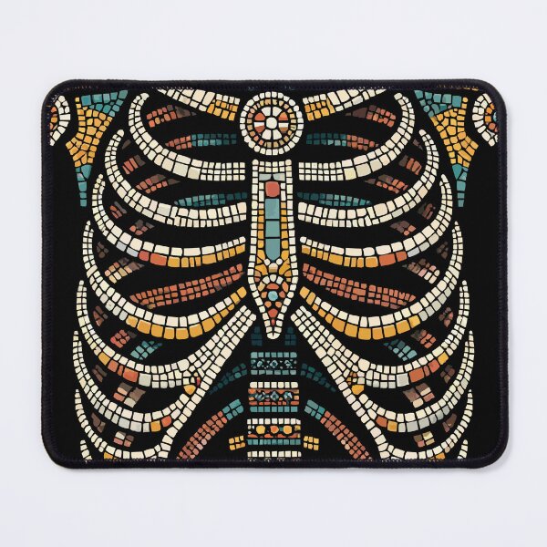 Item preview, Mosaic Skeleton Ribs designed and sold by Promptified.