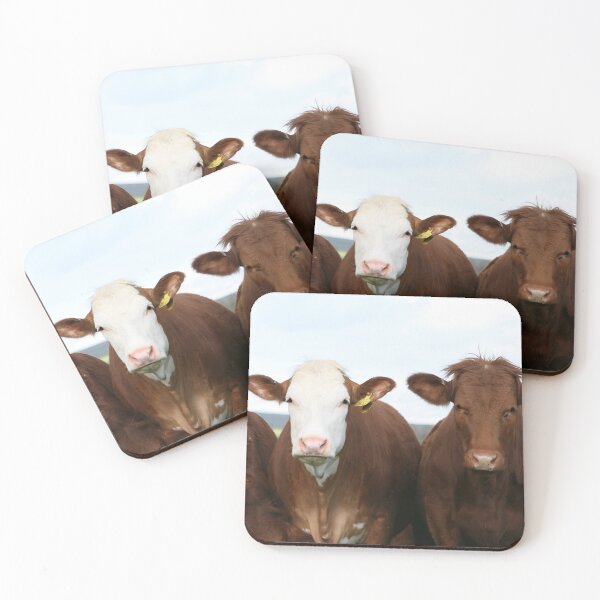 Item preview, Brown cow designed and sold by animal-animal.