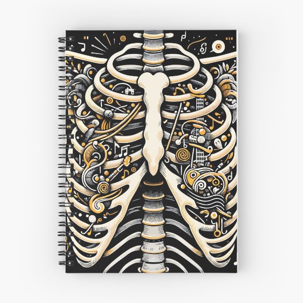 Item preview, Musician Skeleton Ribs designed and sold by Promptified.