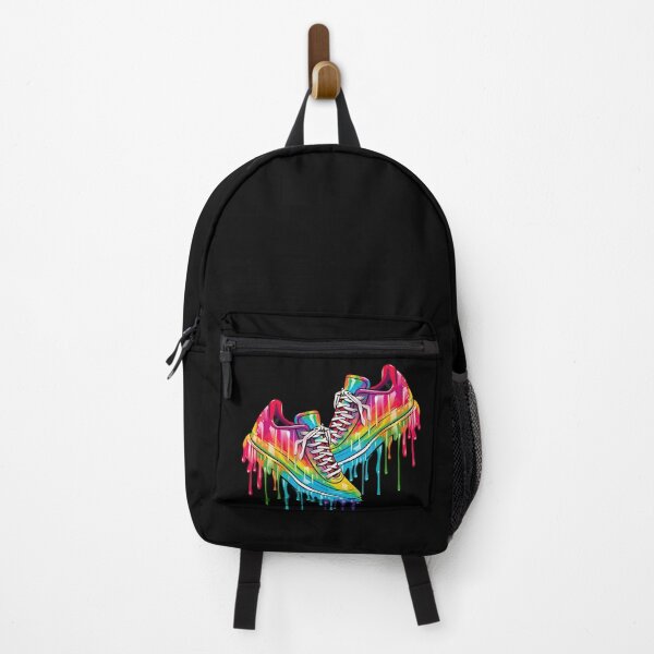 Item preview, Colorful Dripping Sneakers - Cool Street Wear designed and sold by WallGemsArt.