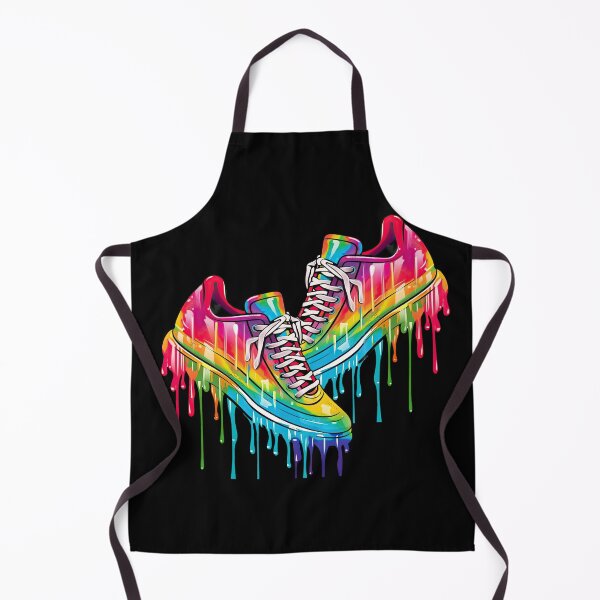 Item preview, Colorful Dripping Sneakers - Cool Street Wear designed and sold by WallGemsArt.
