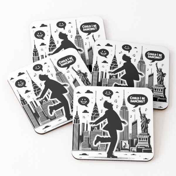 Item preview, Could I Be Dancing Chandler Bing RIP designed and sold by Aryabek.