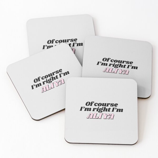 Artikelvorschau, Natürlich habe ich recht, ich bin Aliya Funny Personalisiert entworfen und verkauft von kindxinn.
