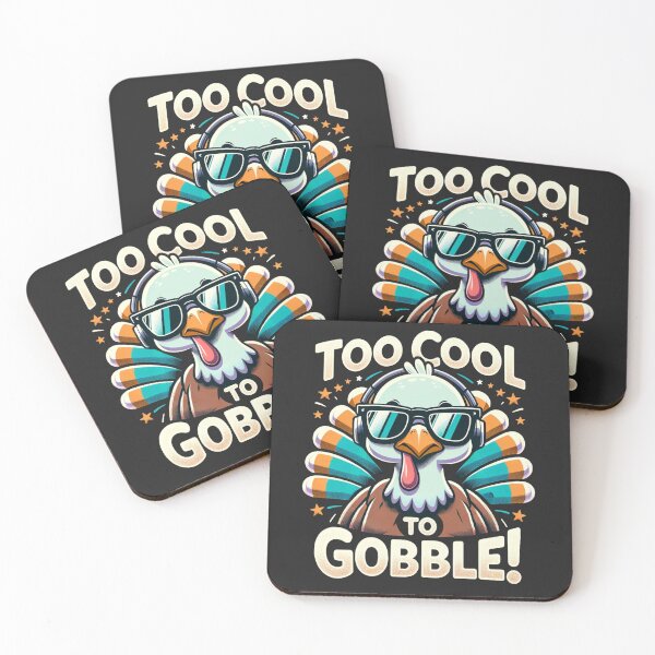 Item preview, Too Cool To Gobble designed and sold by ZenEverAI.