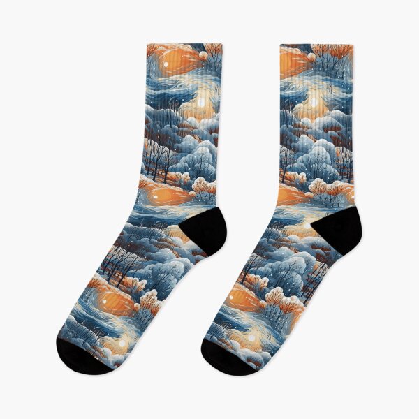Item preview, Fylandra - Winter Landscape (8/8) designed and sold by sabantha.