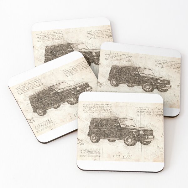 Item preview, Da Vinci Sketch Art MercedesG-Wagon - Paper designed and sold by Rayyanz.