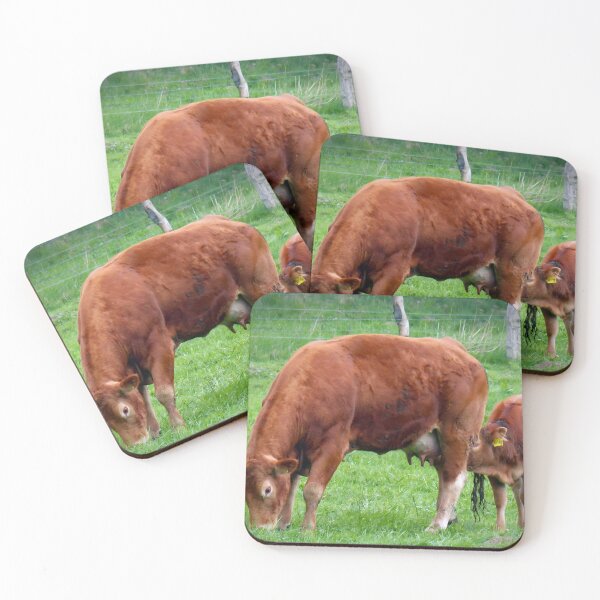 Item preview, Brown cow designed and sold by animal-animal.