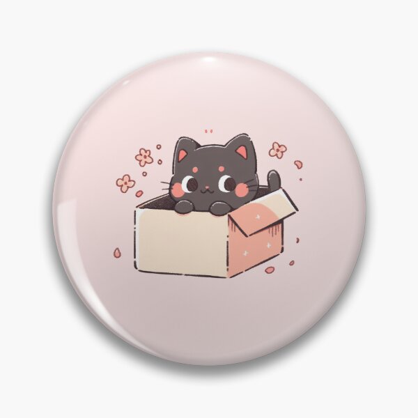 Item preview, Black Kitten in the Box designed and sold by szpoposz.